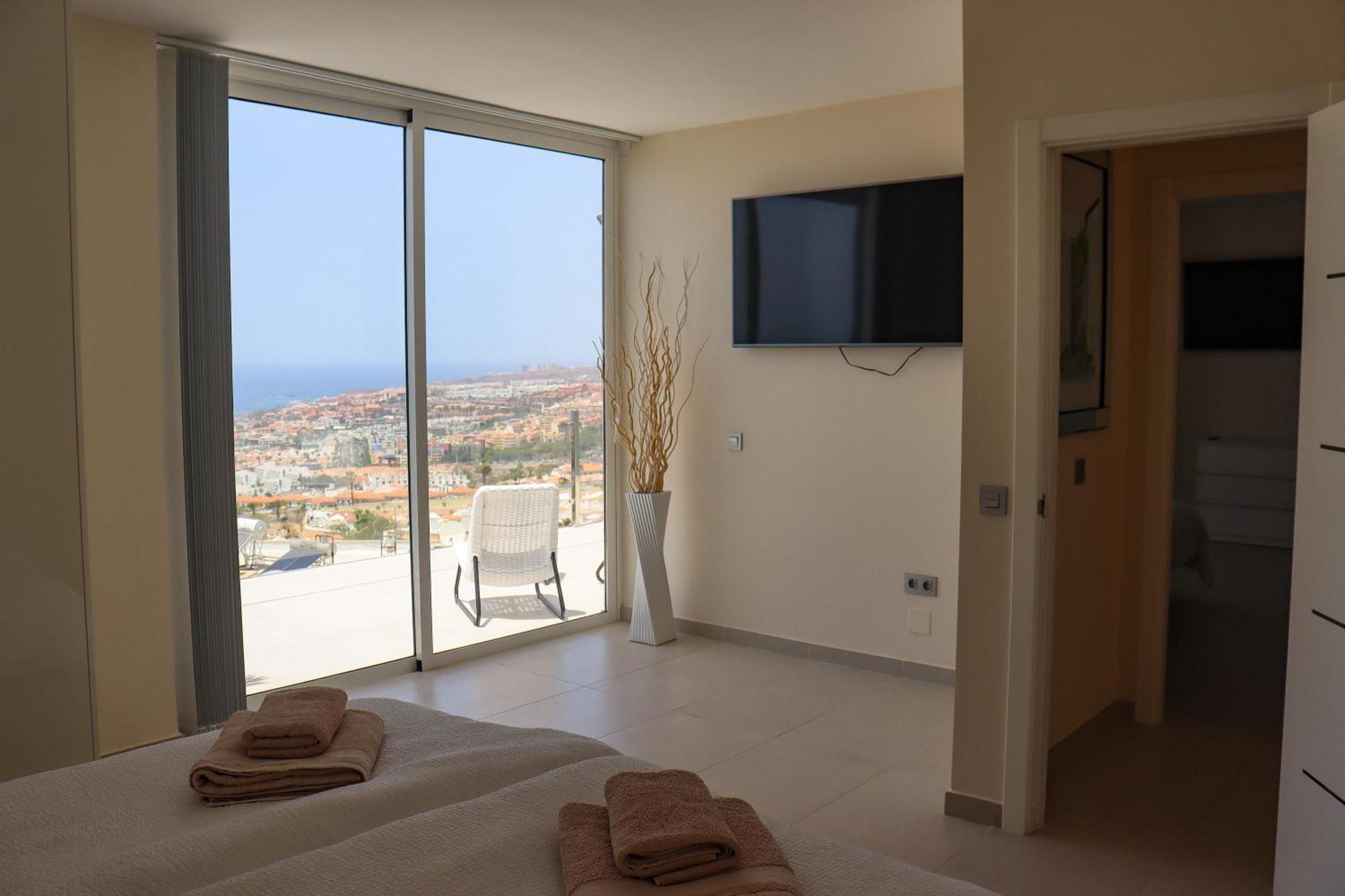 Azure Sky Villa - Panoramic Ocean View, Luxury, San Eugenio Costa Adeje  ภายนอก รูปภาพ